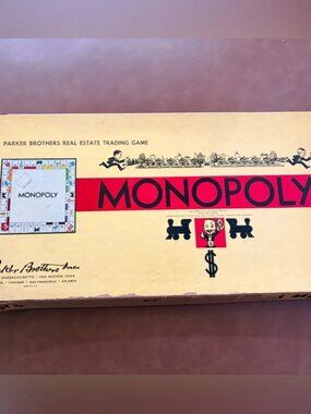 Vintage 1940’s Monopoly Board Game